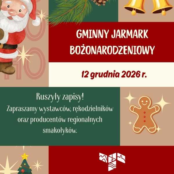 Zapisy na Gminny Jarmark Bożonarodzeniowy